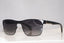PRADA Mens Designer Polarized Sunglasses Black Rectangle SPR 51O FAD-5W1 15613