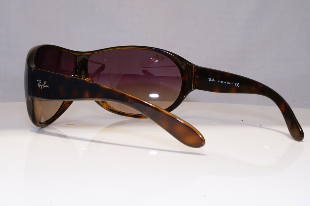 RAY-BAN Mens Womens Unisex Designer Sunglasses Brown Shield RB 4081 710/13 21864