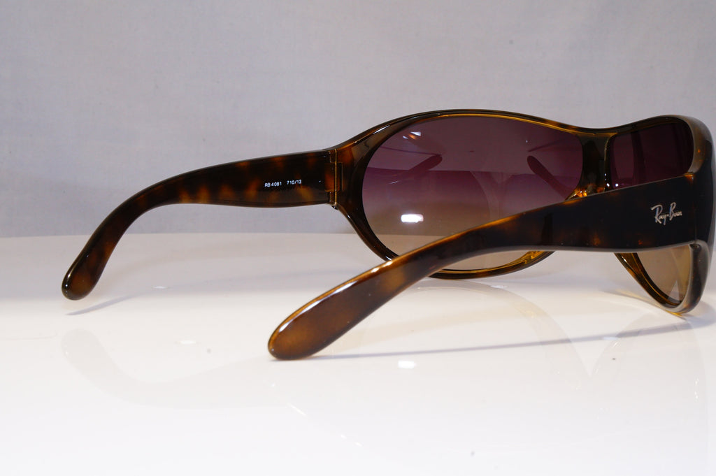 RAY-BAN Mens Womens Unisex Designer Sunglasses Brown Shield RB 4081 710/13 21864