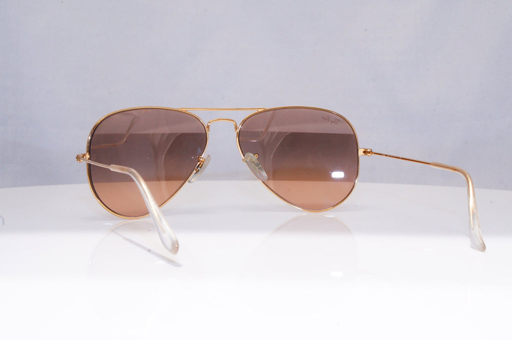 RAY-BAN Mens Designer Sunglasses Gold Pilot AVIATOR RB 3025 001/3E 18636