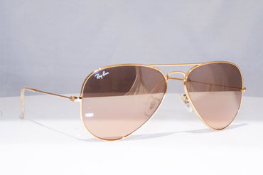 RAY-BAN Mens Designer Sunglasses Gold Pilot AVIATOR RB 3025 001/3E 18636