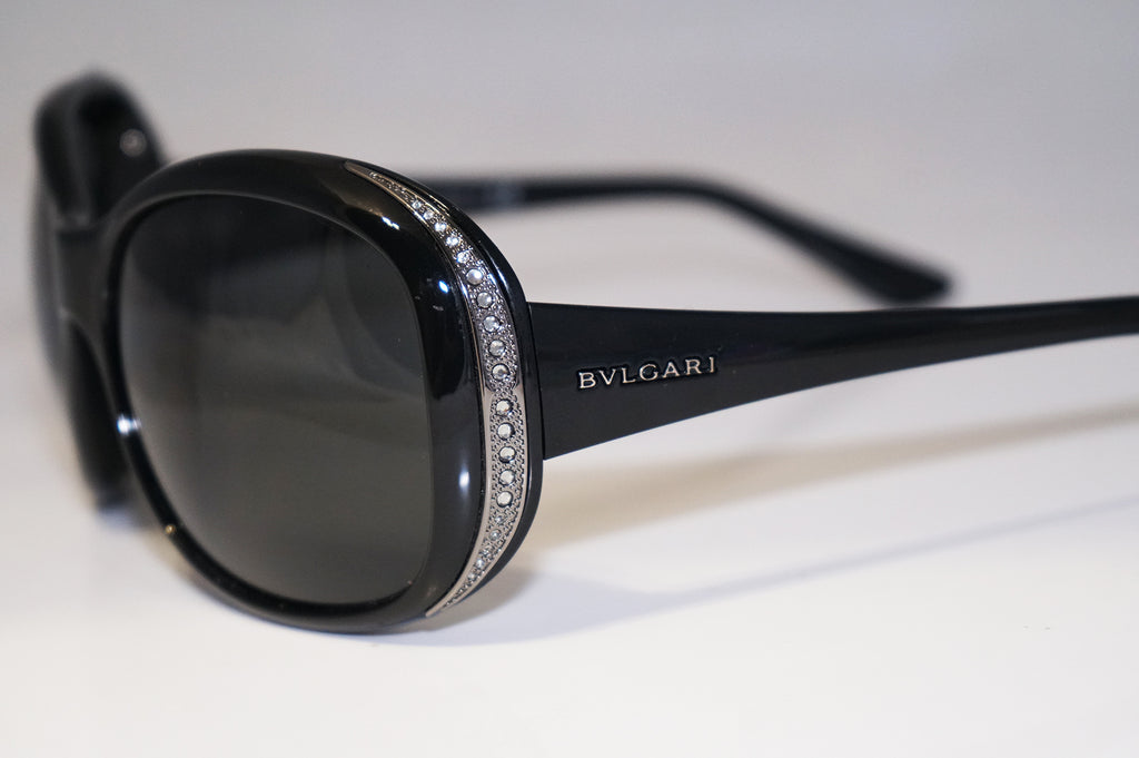 BVLGARI Womens Designer Sunglasses Black Diamante 8058 501/87 16278