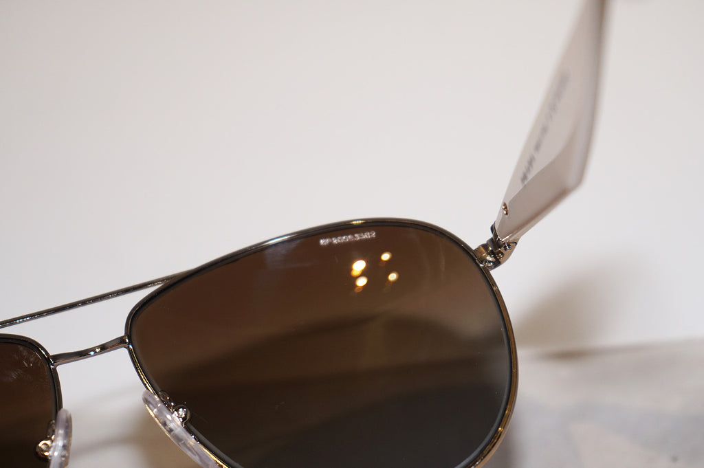 PRADA Mens Designer Polarized Sunglasses White Aviator SPR 53Q ZVN-6E1 15603