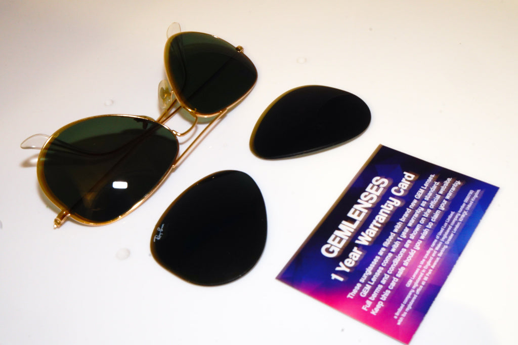 RAY-BAN Mens Unisex Designer Sunglasses Gold Aviator RB 3025 L0205 15194
