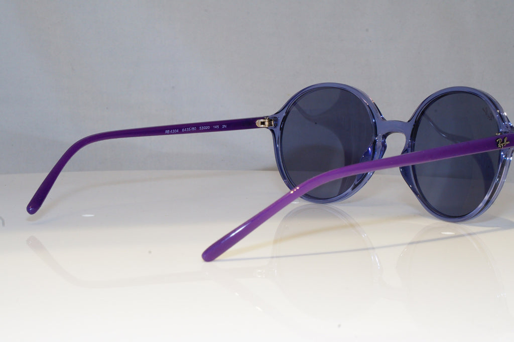 RAY-BAN Mens Womens Designer Sunglasses Violet Round RB 4304 6435/80 20928