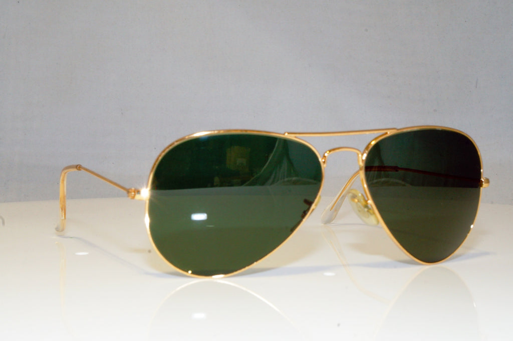 RAY-BAN Mens Unisex Designer Sunglasses Gold Aviator RB 3025 L0205 15194