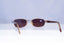 EMPORIO ARMANI Mens Vintage Designer Sunglasses Brown Rectangle 104S 884 18642