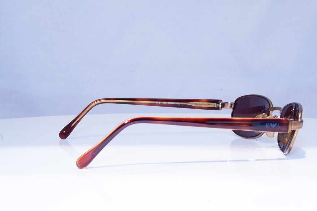 EMPORIO ARMANI Mens Vintage Designer Sunglasses Brown Rectangle 104S 884 18642