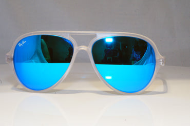 RAY-BAN Mens Womens Mirror Designer Sunglasses Pilot CATS 5000 RB 4125 20938