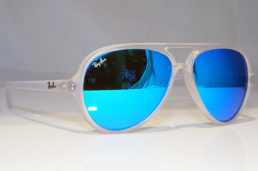 RAY-BAN Mens Womens Mirror Designer Sunglasses Pilot CATS 5000 RB 4125 20938