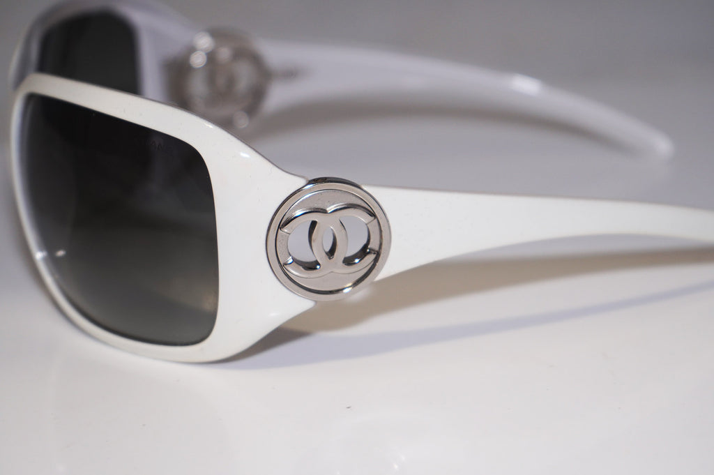 CHANEL Boxed Womens Designer Sunglasses White Wrap 6023 C935/11 16534