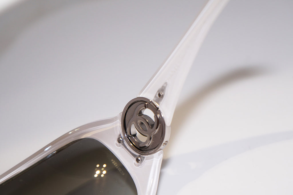 CHANEL Boxed Womens Designer Sunglasses White Wrap 6023 C935/11 16534