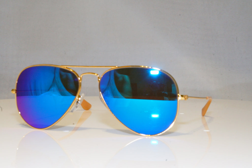 RAY-BAN Mens Mens Designer Aviator Sunglasses Gold RB 3025 001/3F 15115