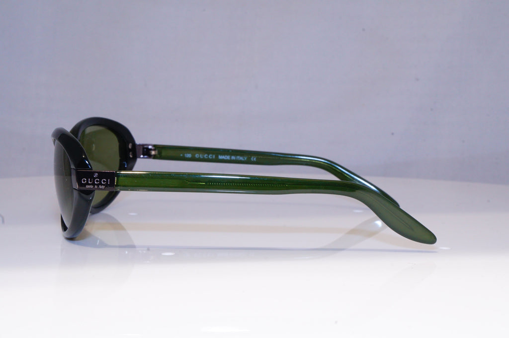 GUCCI Mens Womens Vintage Designer Sunglasses Green Rectangle GG 2465 6XX 19790