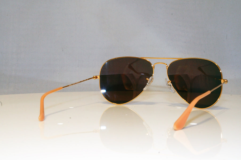 RAY-BAN Mens Mens Designer Aviator Sunglasses Gold RB 3025 001/3F 15115