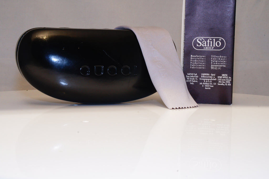 GUCCI Mens Womens Vintage 1990 Designer Sunglasses Brown Wrap GG 2653 S8P 21285