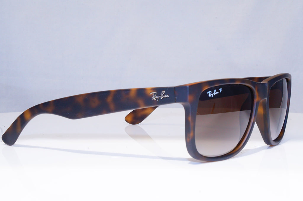 RAY-BAN Mens Polarized Designer Sunglasses Brown JUSTIN RB 4165 865/T5 18612
