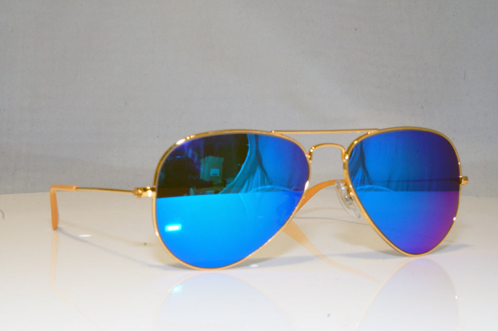 RAY-BAN Mens Mens Designer Aviator Sunglasses Gold RB 3025 001/3F 15115