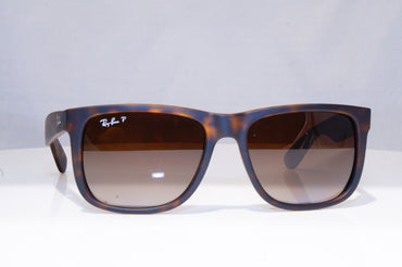 RAY-BAN Mens Polarized Designer Sunglasses Brown JUSTIN RB 4165 865/T5 18612