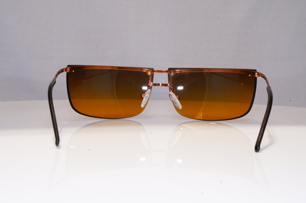 GUCCI Mens Womens Vintage 1990 Designer Sunglasses Brown Wrap GG 2653 S8P 21285