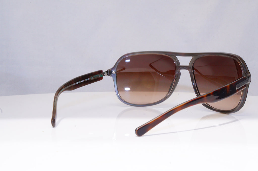 BVLGARI Mens Designer Sunglasses Brown Pilot 7008 5108/13 18632