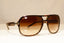 BVLGARI Mens Designer Sunglasses Brown Pilot 7008 5108/13 18632