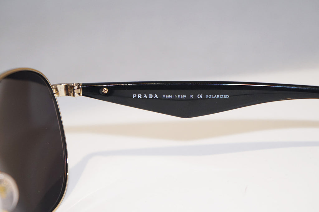 PRADA Mens Designer Sunglasses Black Aviator SPR 53Q ZVN-5Z1 15621