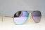 RAY-BAN Mens Unisex Mirror Designer Sunglasses Gold Aviator RB 3025 167/4K 15006