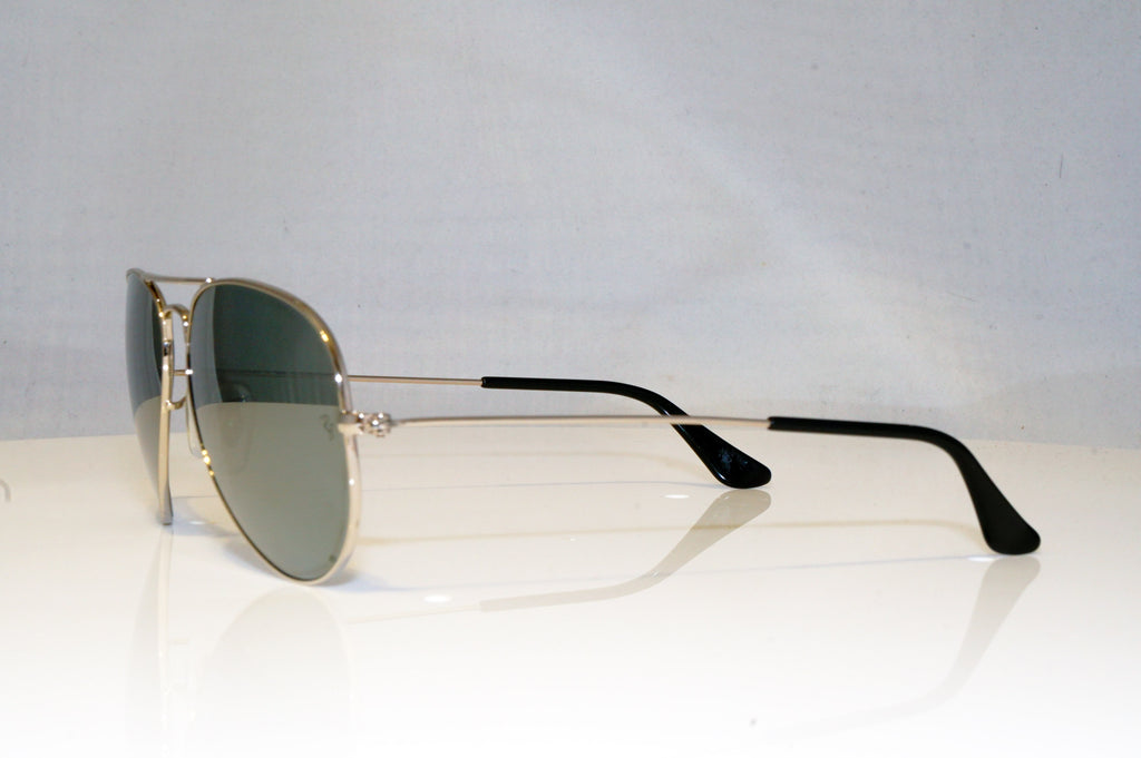 RAY-BAN Mens Unisex Designer Sunglasses Silver Aviator RB 3025 W 3275 15142