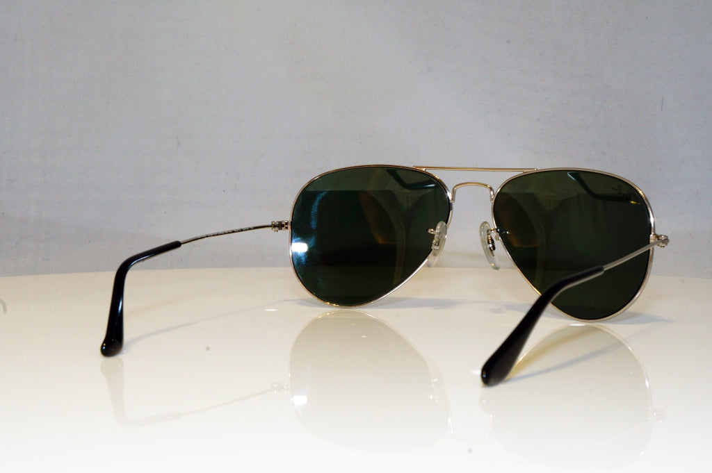 RAY-BAN Mens Unisex Designer Sunglasses Silver Aviator RB 3025 W 3275 15142