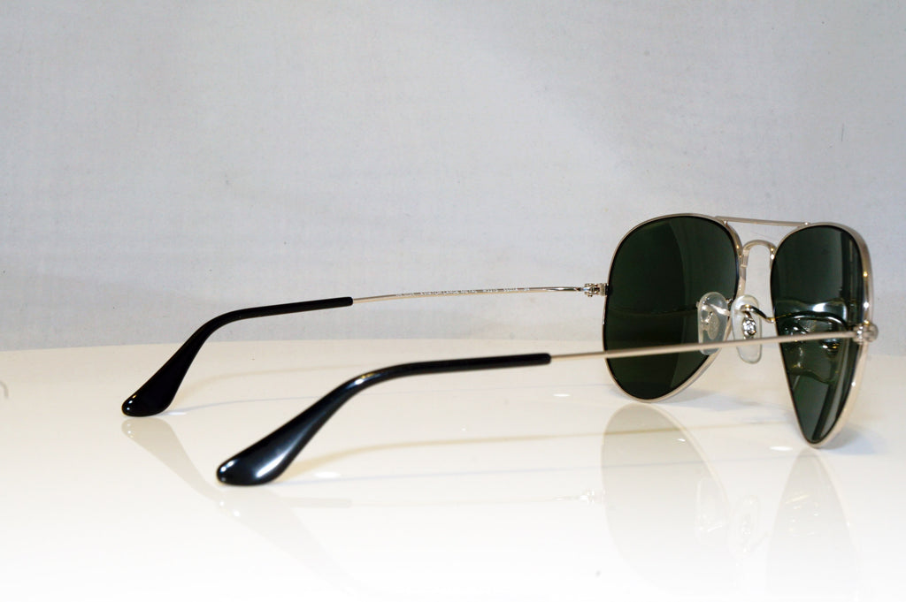 RAY-BAN Mens Unisex Designer Sunglasses Silver Aviator RB 3025 W 3275 15142