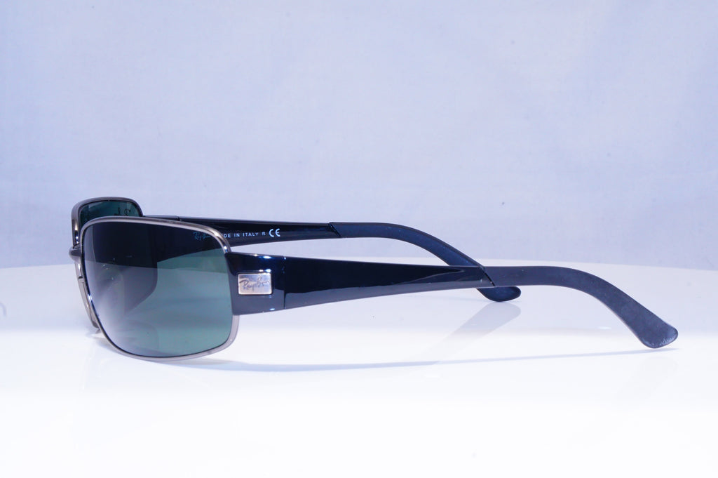 RAY-BAN Mens Designer Sunglasses Black Wrap RB 3421 004/71 18635