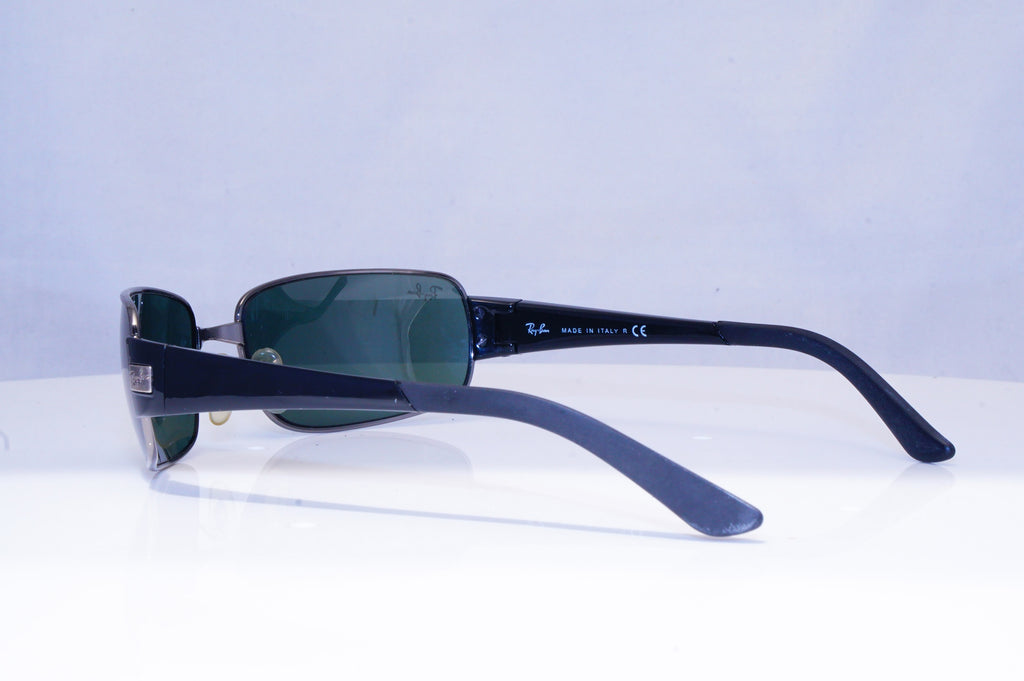 RAY-BAN Mens Designer Sunglasses Black Wrap RB 3421 004/71 18635