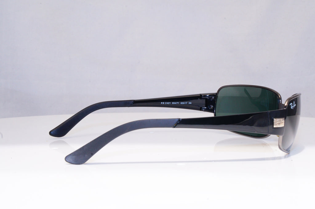 RAY-BAN Mens Designer Sunglasses Black Wrap RB 3421 004/71 18635