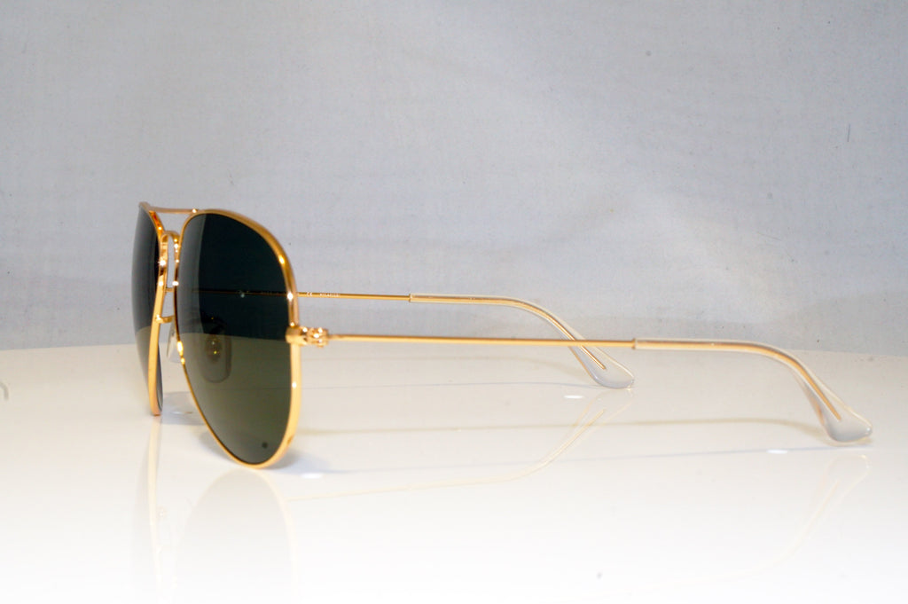 RAY-BAN Mens Polarized Designer Sunglasses Gold Aviator RB 3025 001/58 15001
