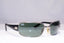 RAY-BAN Mens Designer Sunglasses Black Wrap RB 3421 004/71 18635