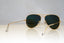 RAY-BAN Mens Polarized Designer Sunglasses Gold Aviator RB 3025 001/58 15001