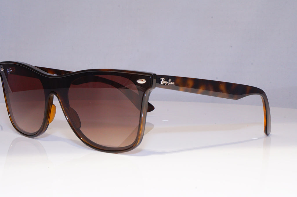 RAY-BAN Mens Designer Sunglasses Brown Shield RB 4440 710/13 19803