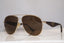 PRADA Mens Designer Sunglasses Brown Aviator SPR 53Q ZVN-1X1 15617