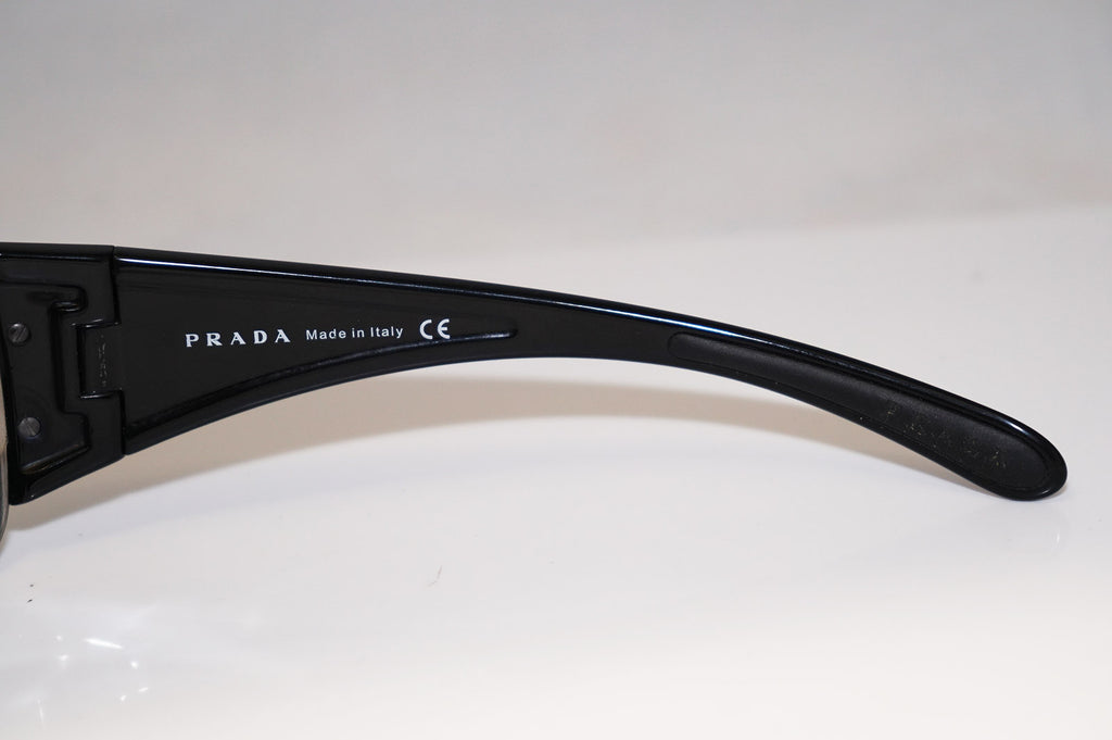 PRADA Mens Designer Sunglasses Black Shield SPS 51G 5AV-1A1 16514
