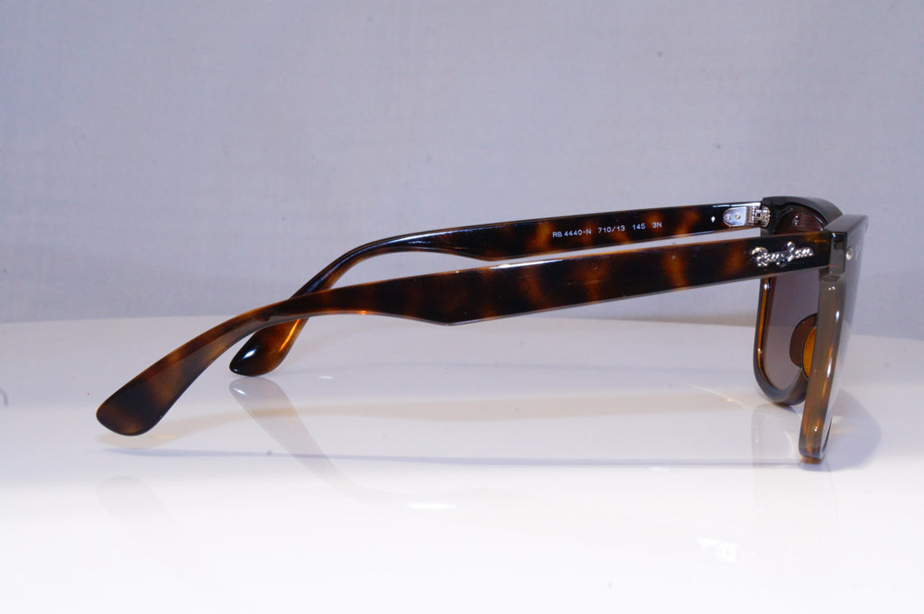 RAY-BAN Mens Designer Sunglasses Brown Shield RB 4440 710/13 19803