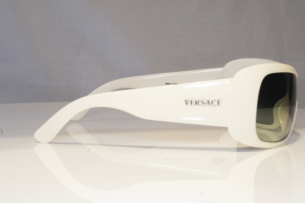 VERSACE Womens Designer Sunglasses White Shield 4098 314/8G 20923