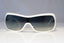 VERSACE Womens Designer Sunglasses White Shield 4098 314/8G 20923