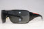 PRADA Mens Designer Sunglasses Black Shield SPS 51G 5AV-1A1 16514