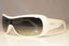 VERSACE Womens Designer Sunglasses White Shield 4098 314/8G 20923
