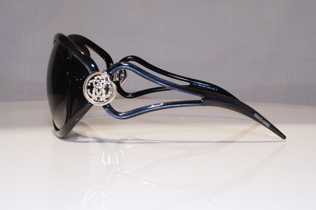 ROBERTO CAVALLI Womens Diamante Oversized Sunglasses Petallite 468S 05A 22280