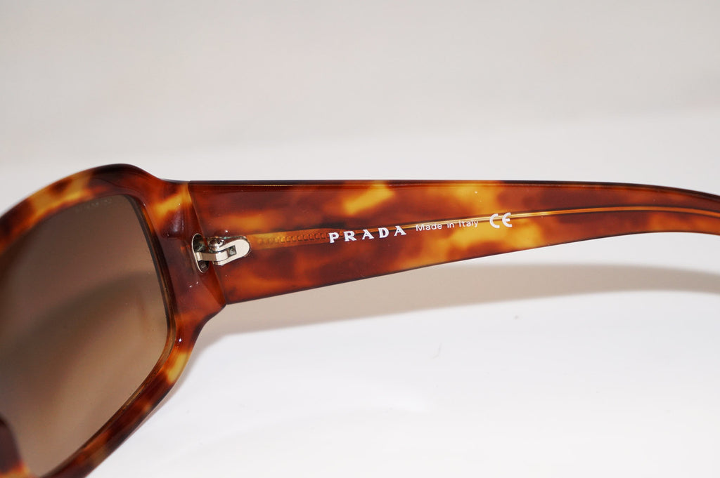 PRADA Boxed Womens Designer Sunglasses Brown Rectangle SPR 12H 4BW-6S1 16388
