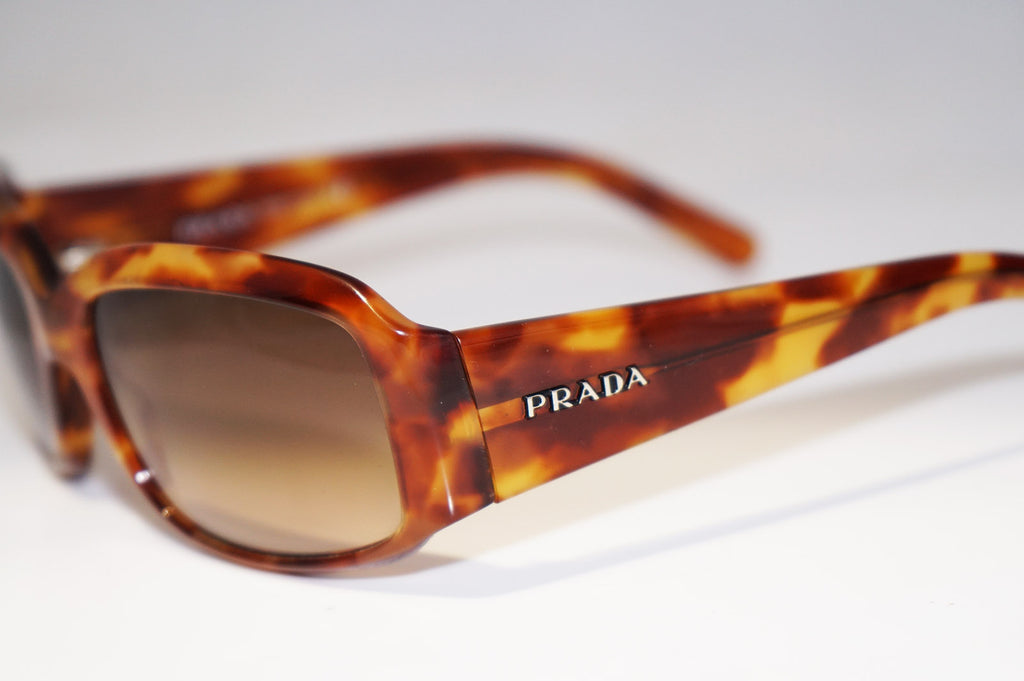 PRADA Boxed Womens Designer Sunglasses Brown Rectangle SPR 12H 4BW-6S1 16388