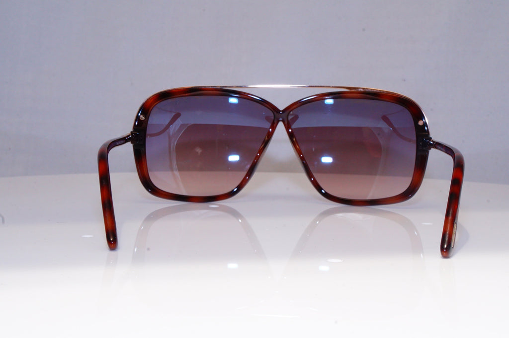 TOM FORD Womens Designer Sunglasses Brown Square Brenda TF 455 52F 19799