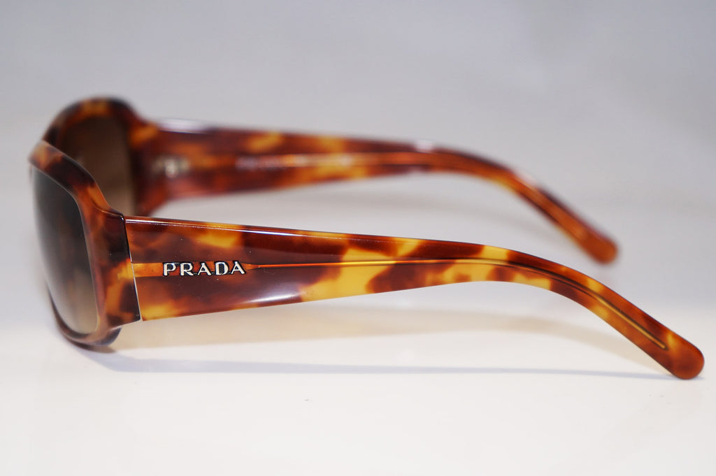 PRADA Boxed Womens Designer Sunglasses Brown Rectangle SPR 12H 4BW-6S1 16388